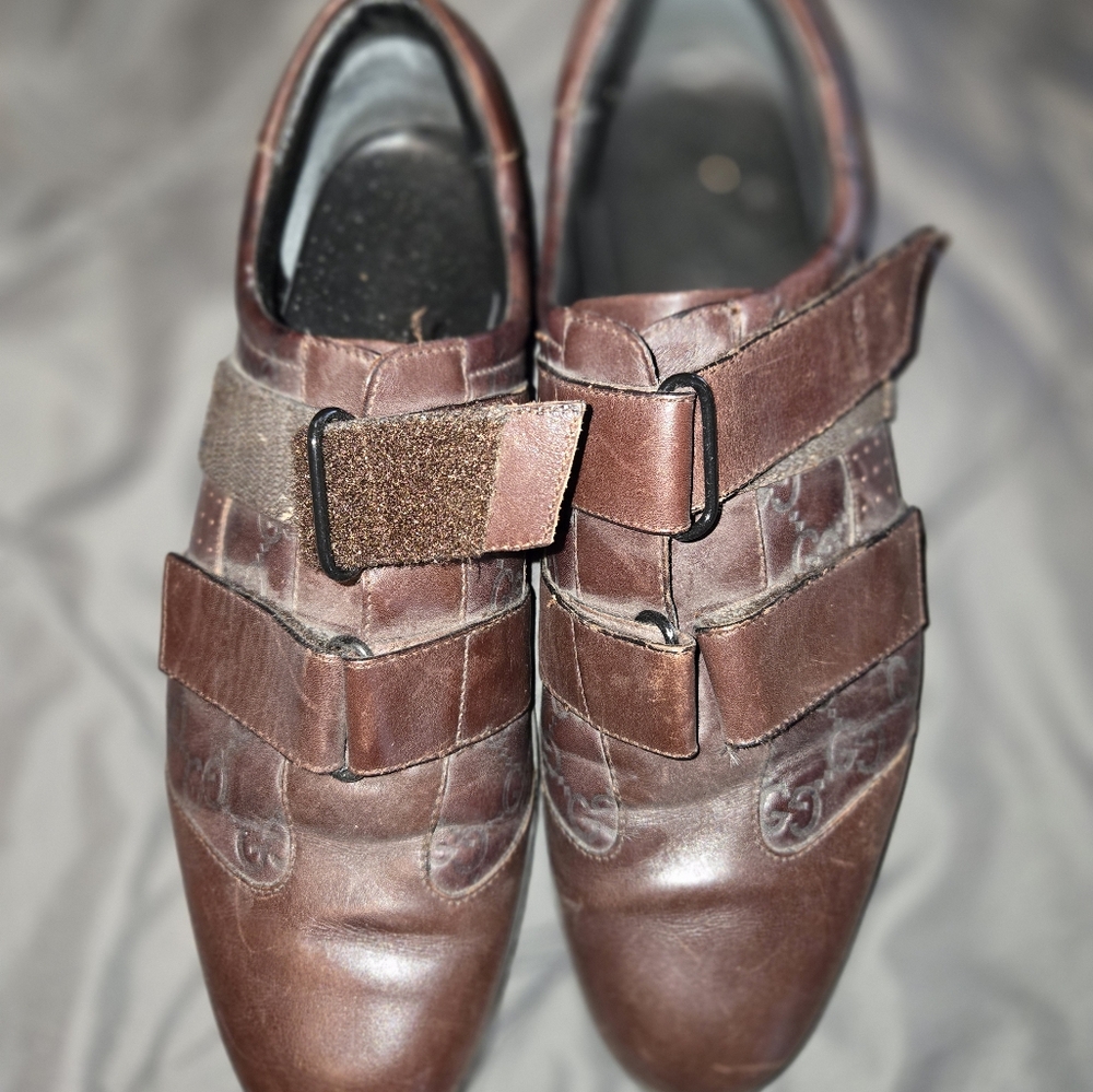 Nice brown driving shoes no stdings